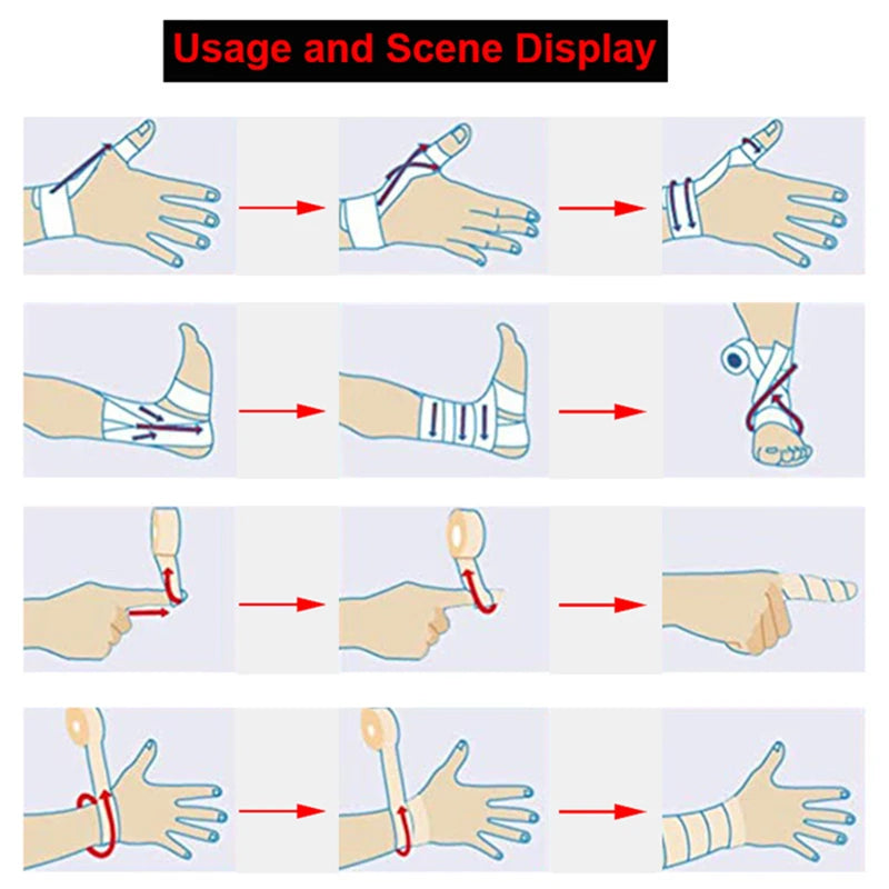 Self-Adhesive Breathable Elastic Bandages