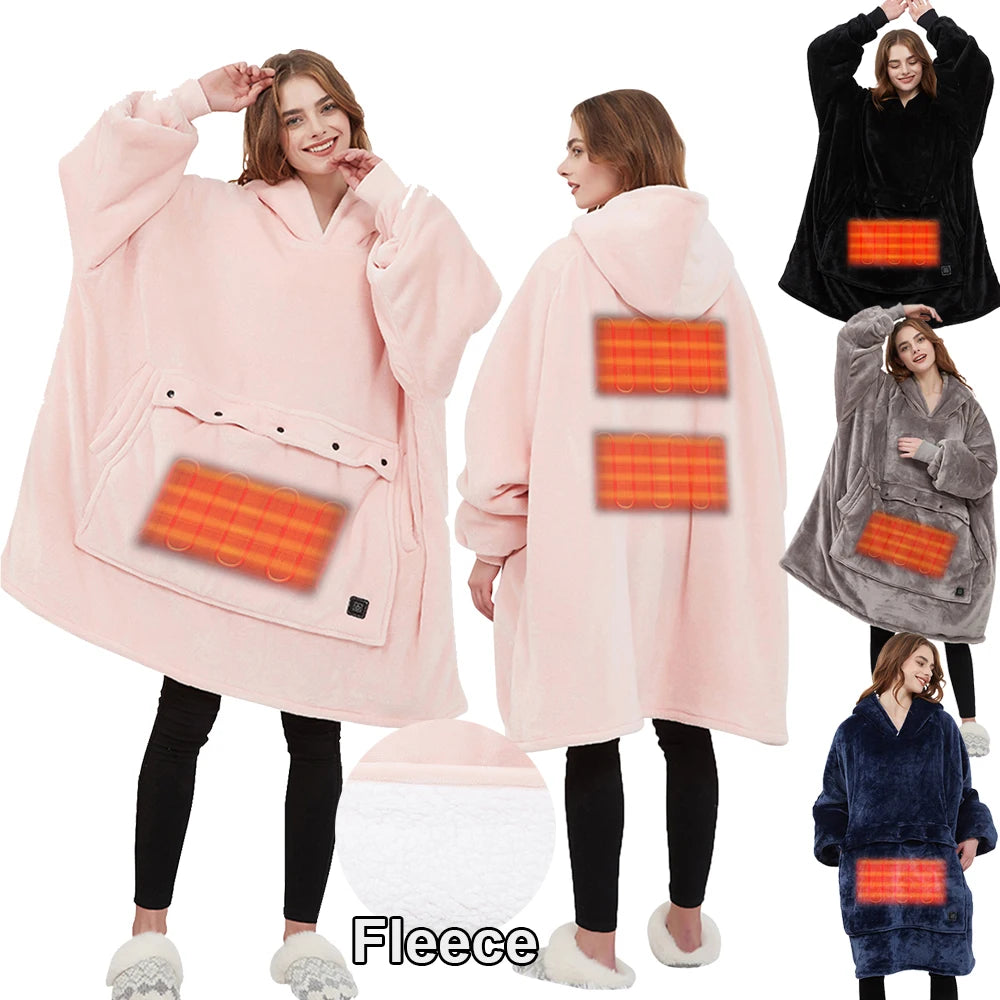 Heating oversized Hoodie