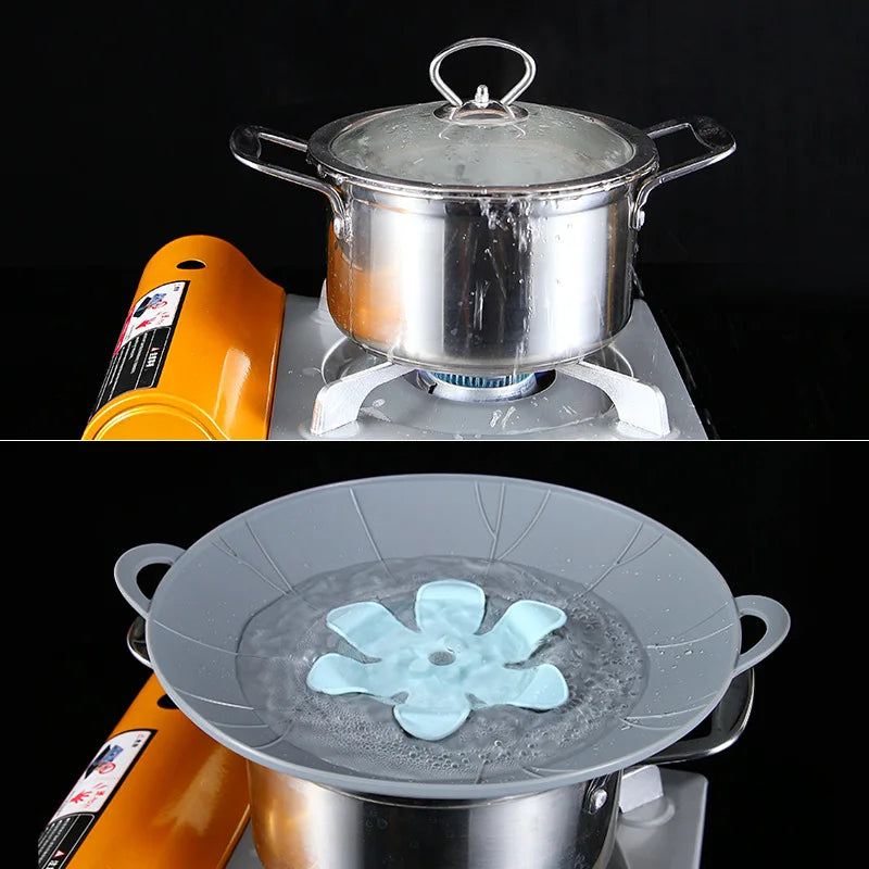 Silicone Anti Overflow Pot Cover