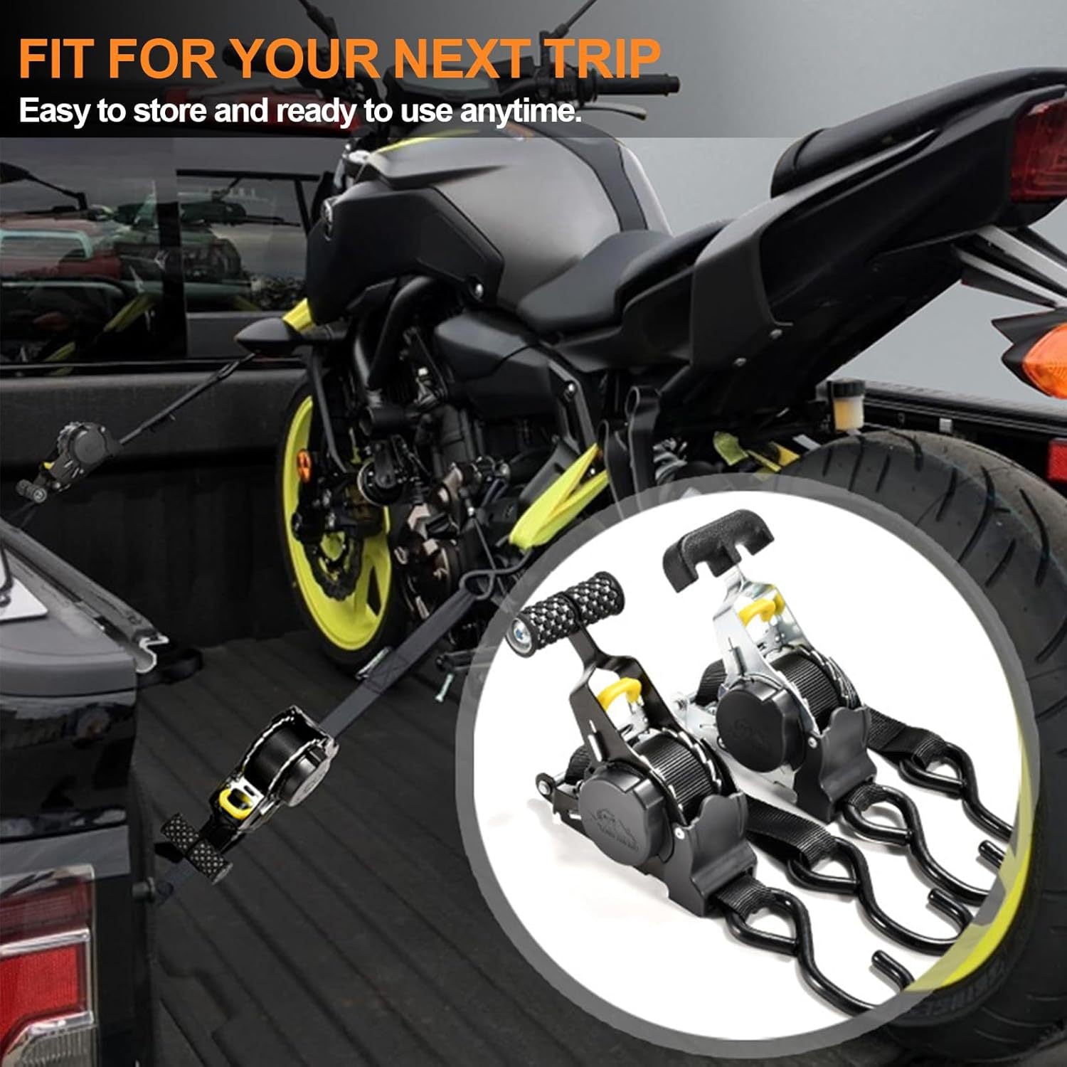 Retractable Ratchet Strap