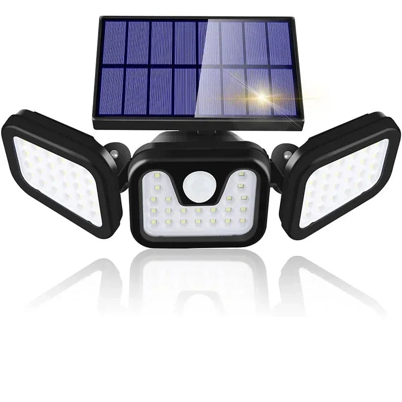 Solar Motion Sensor Outdoor Lamp