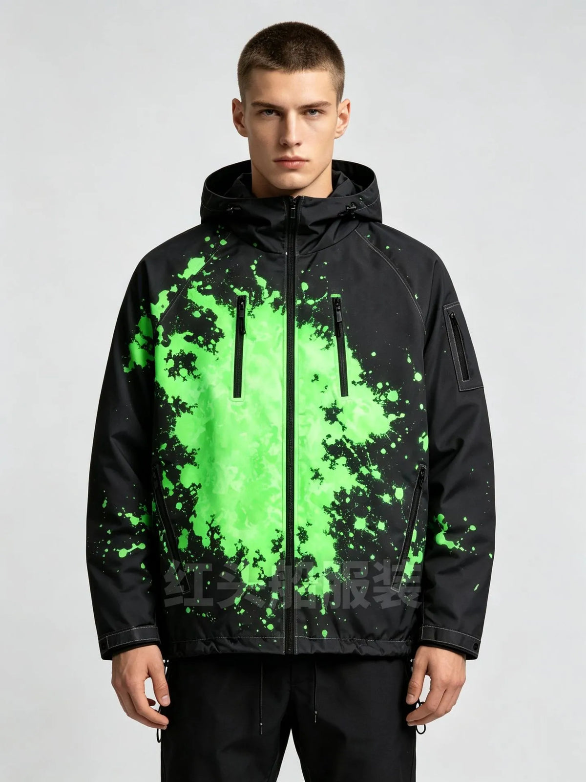 Waterproof Color Changing Hooded Jacket