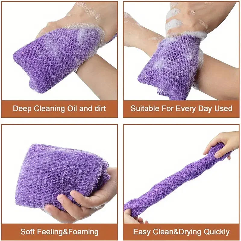 Exfoliating Sponge Mesh Bath Scrub