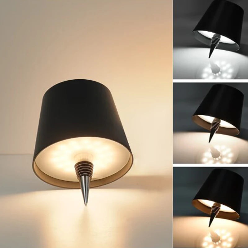 Bottle Top Touch Table Lamp