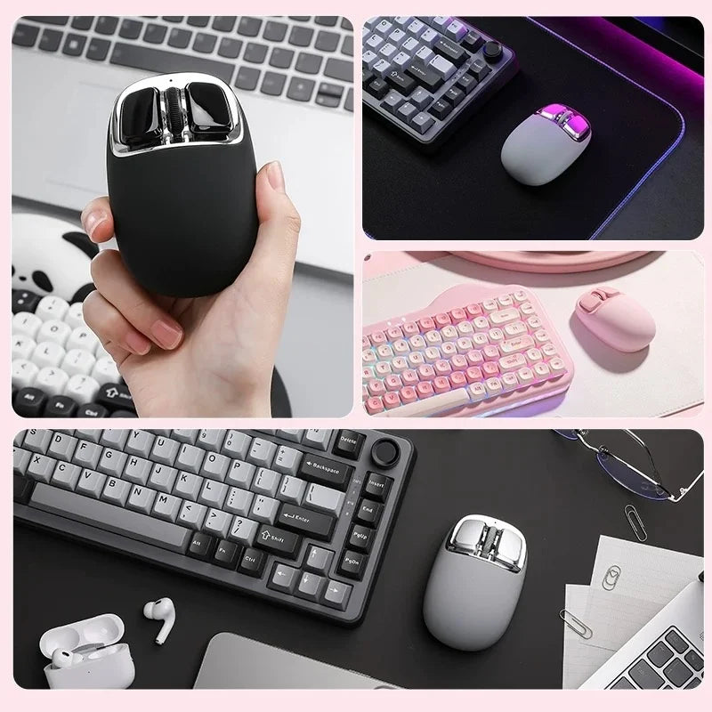 Wireless Silicone Squishy Mouse