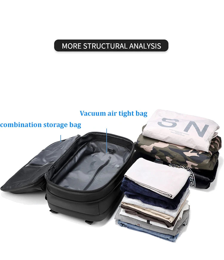 Large Capacity vacuum compression Backpack