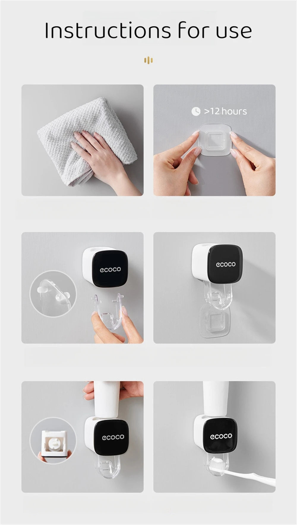 Wall Mounted Automatic Toothpaste Squeezer