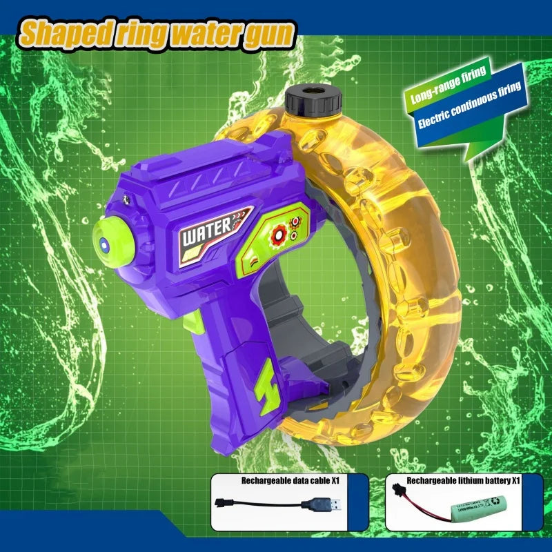 Electric Wrist Ring Water Gun Blaster