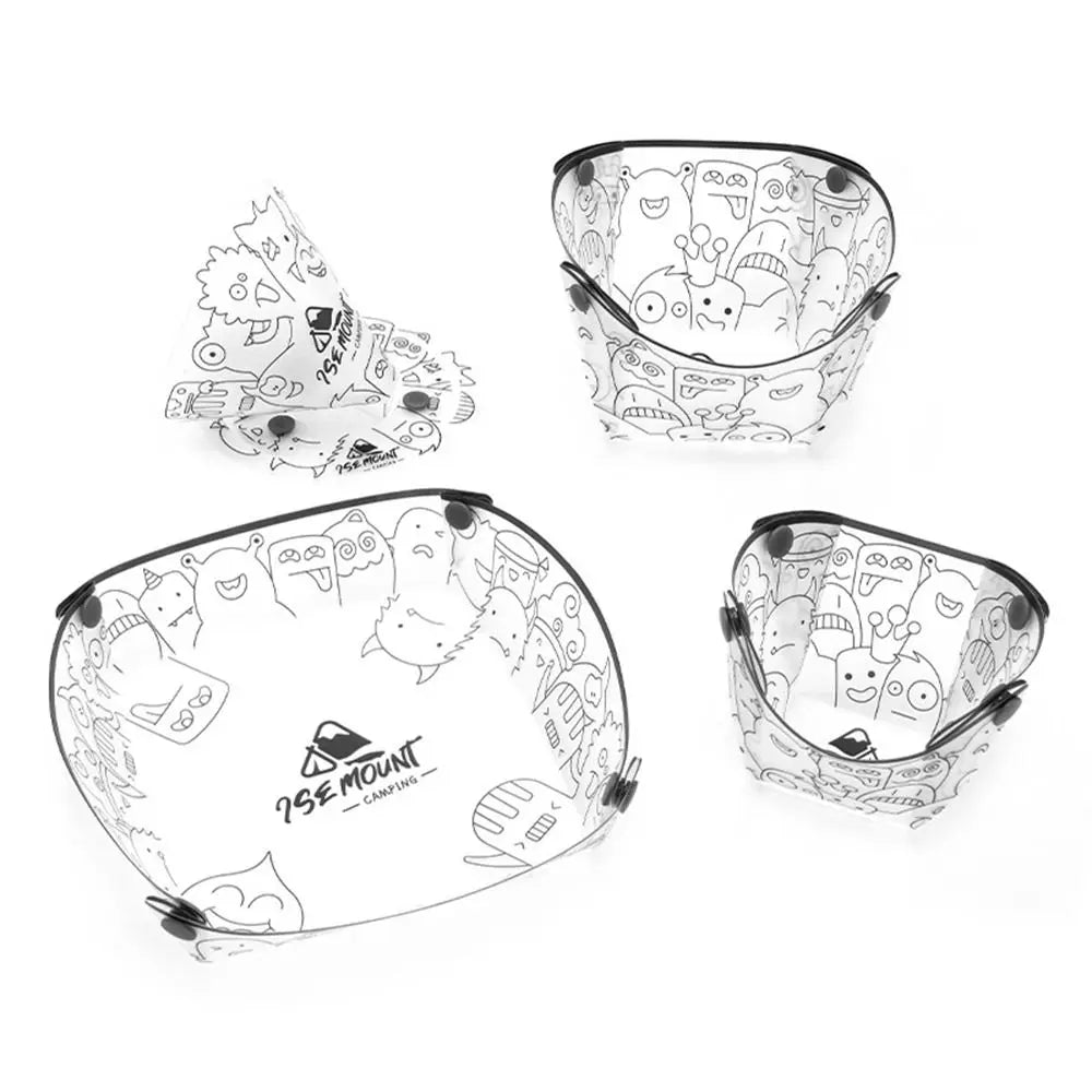 Multi-Purpose Compact Foldable Dining Kit