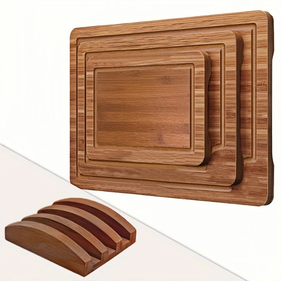 3PCS Bamboo Cutting Board