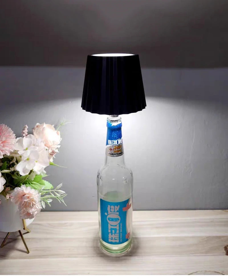 Bottle Top Touch Table Lamp