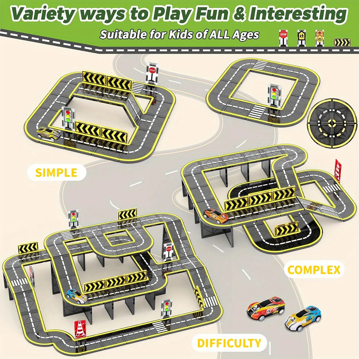 Magnetic Track Construction Kit