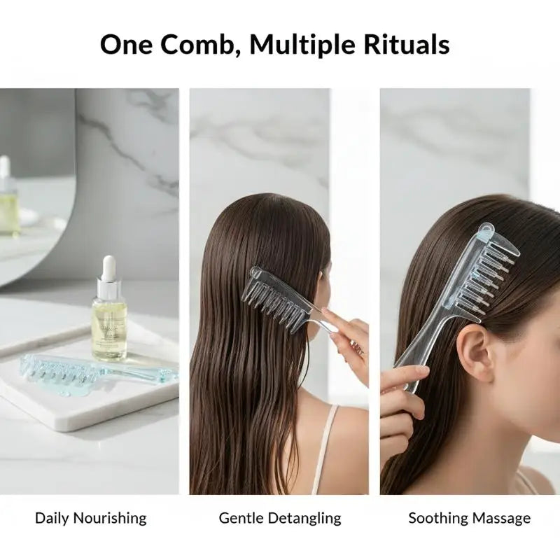 Scalp Nourishing Oil Applicator Comb