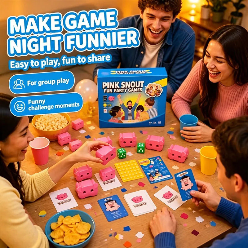 Fun Piggy Nose Challenges Game