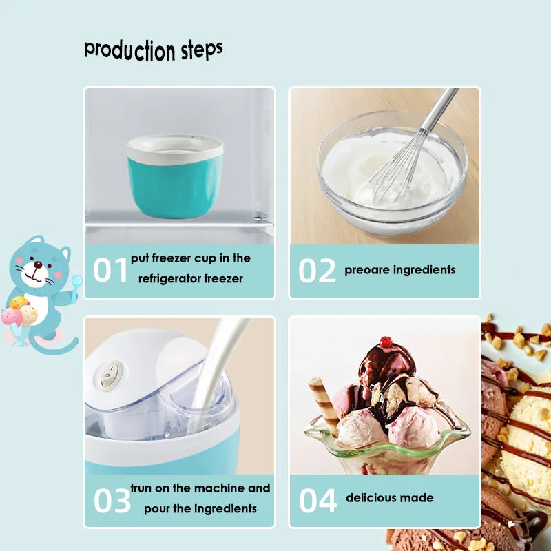 Portable Electric Ice Cream Maker