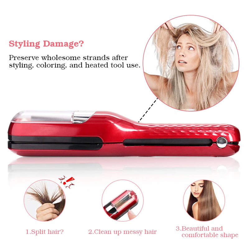 Rechargeable Cordless Split Hair Trimmer