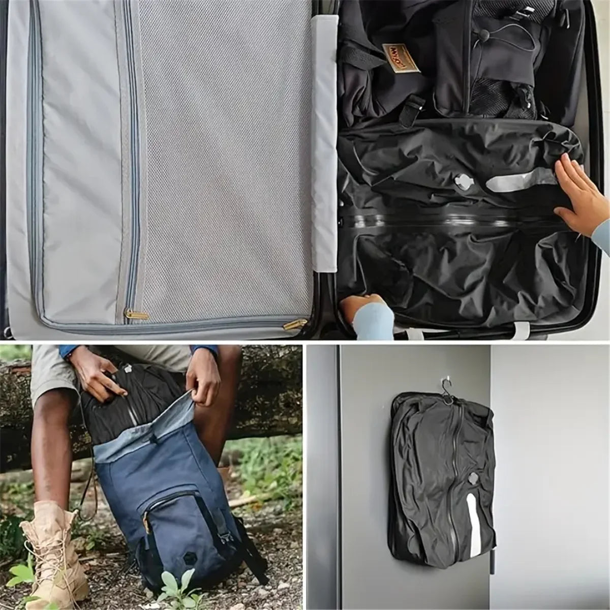 Vacuum Compression Luggage Bag