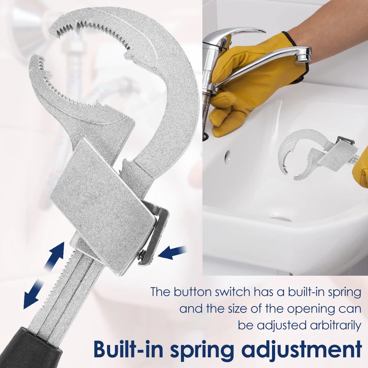 Universal Multifunctional 4-in-1 Pipe Wrench
