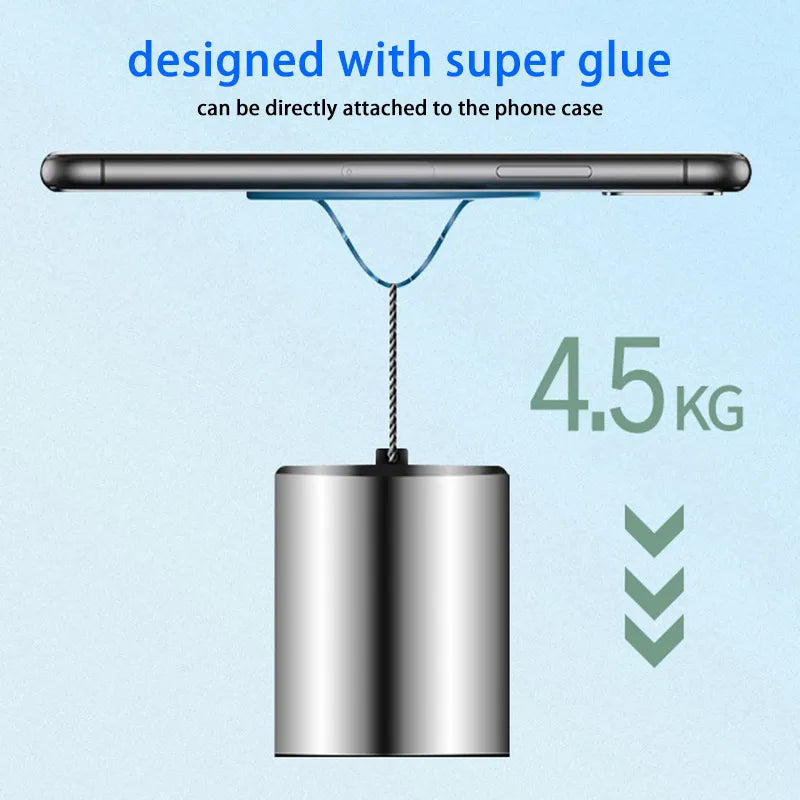 Elastic Silicone Ultrathin Mobile Anti-Slip Strap