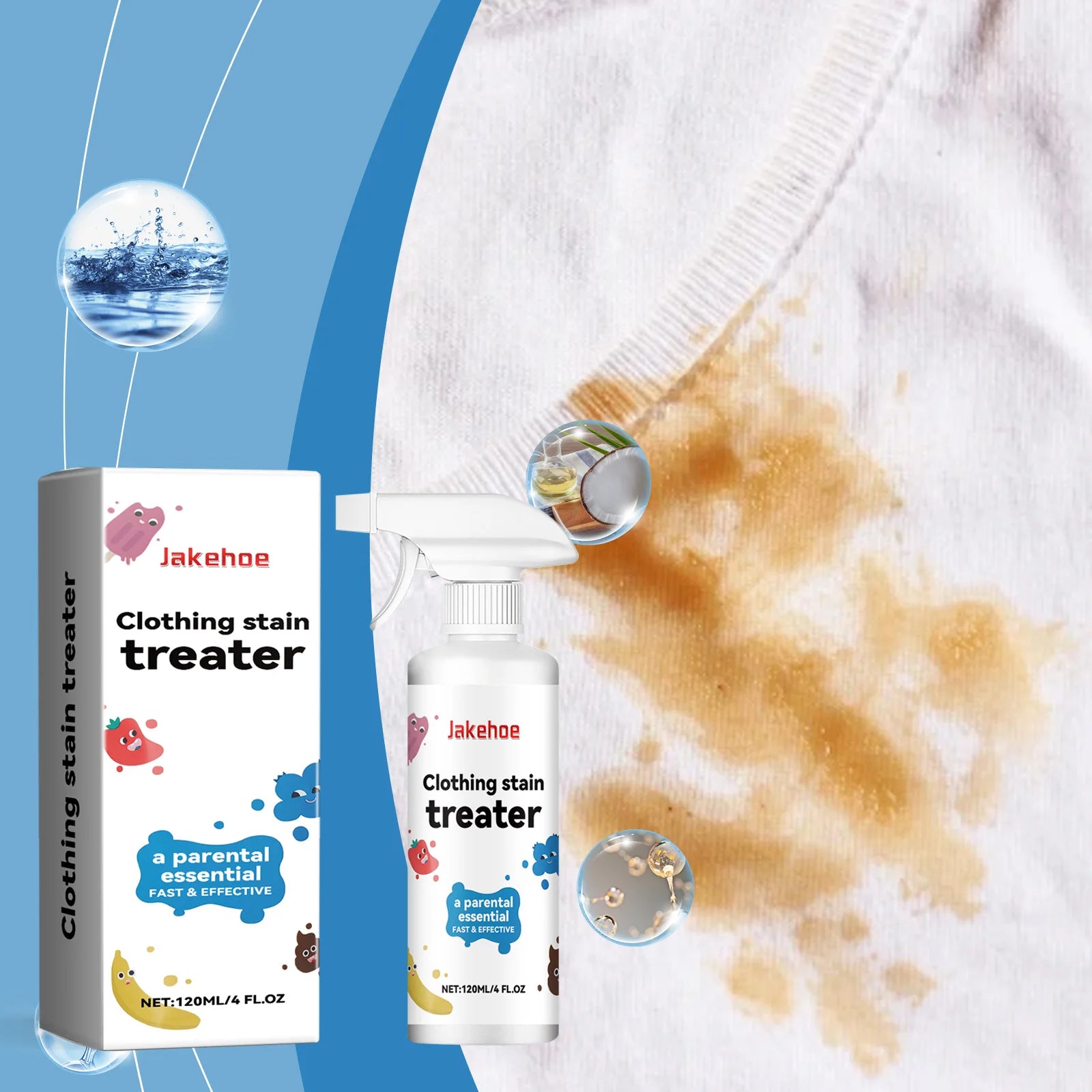Fabric Stain Treater Spray
