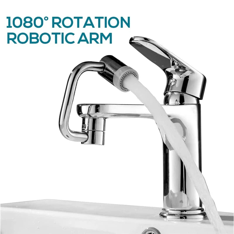 1080 Degree Rotating Faucet Extender - Dual Mode