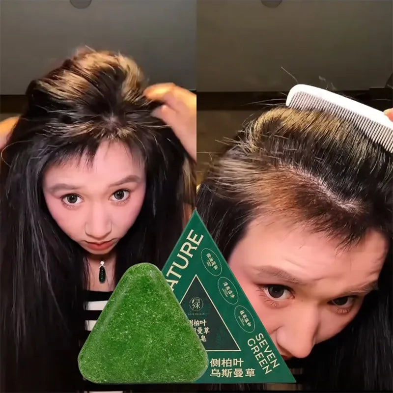 Herbal Anti-Hair Loss Shampoo Bar