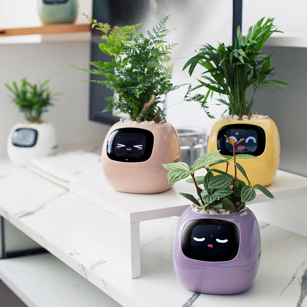 Rechargeable Smart AI Flowerpot