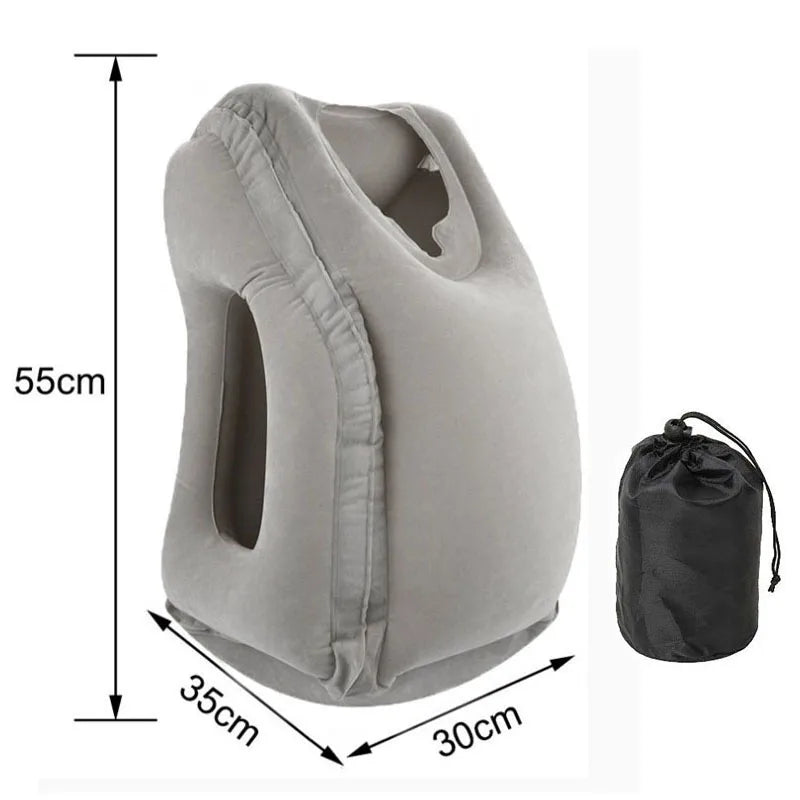Inflatable Headrest Chin Support Pillow