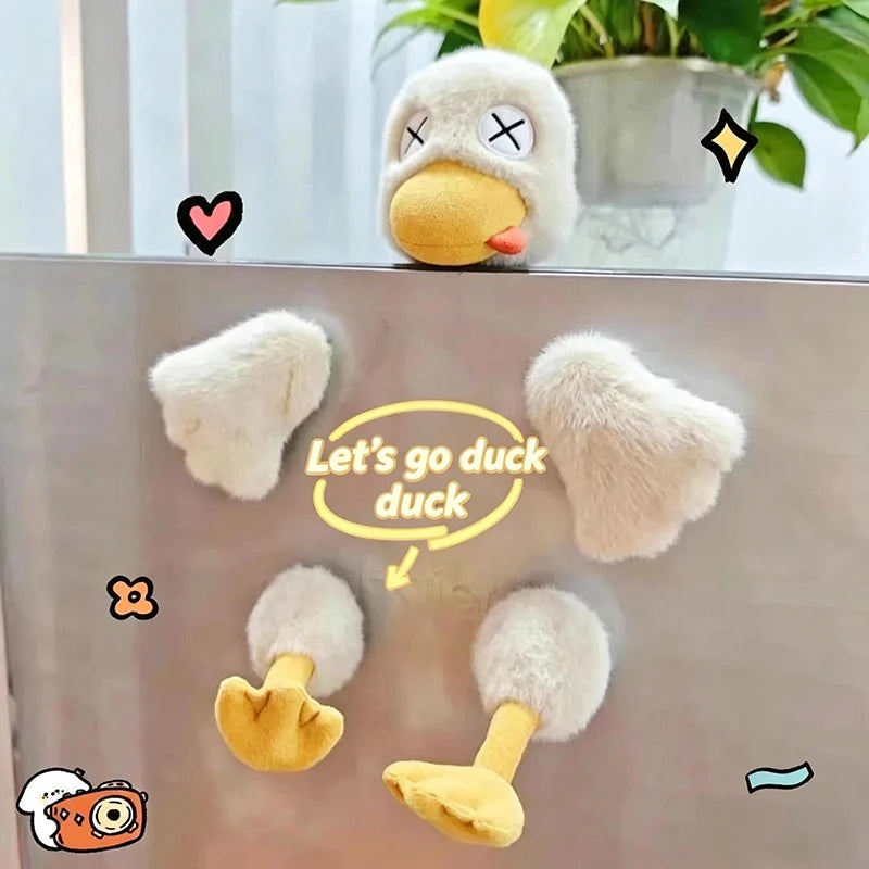 Magnetic Detachable Duck Plush Toy