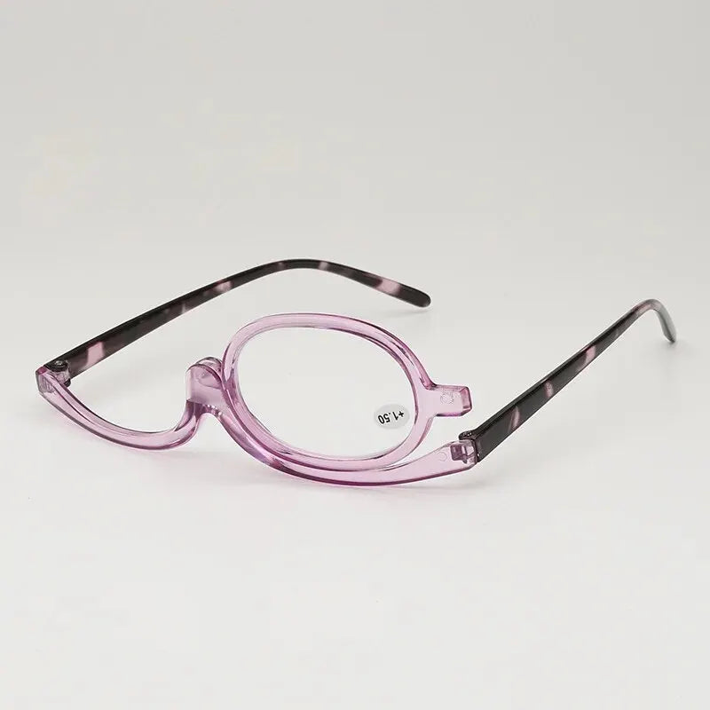 Rotating Makeup Reading Glasses