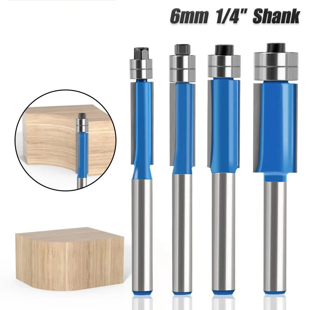 Shank Flush Trim Bit Set