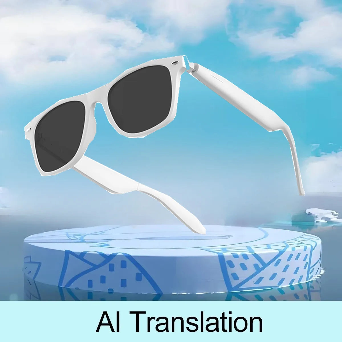 Smart AI Translation Sunglasses