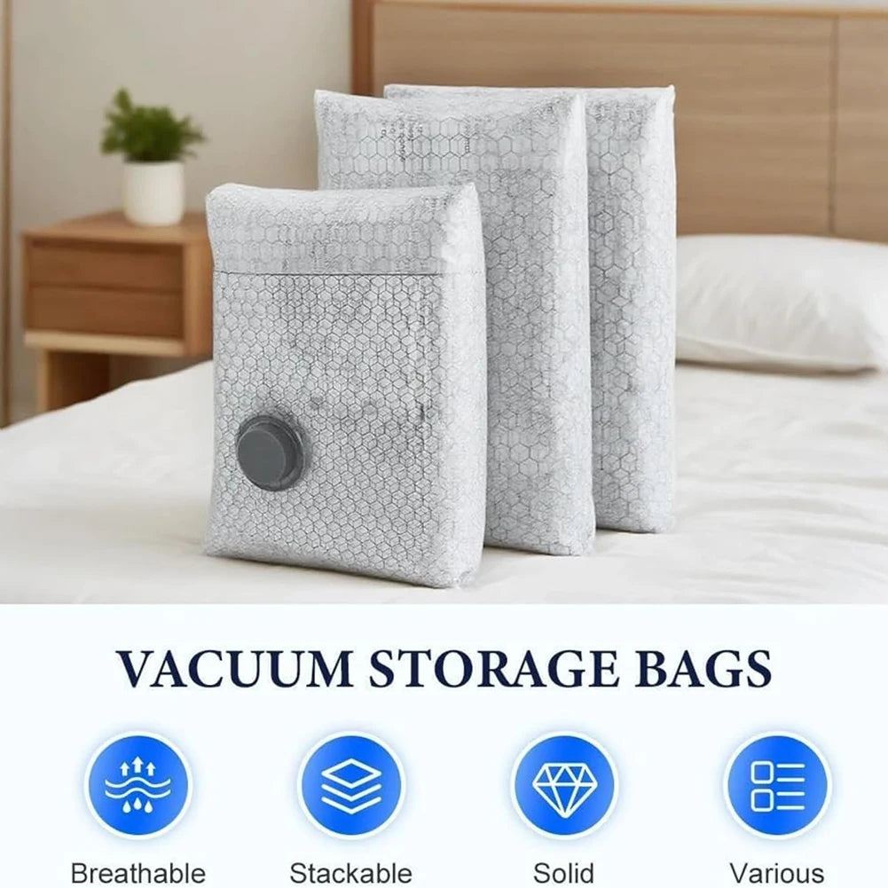 Multi-Storage Portable Vacuum Compression Bags