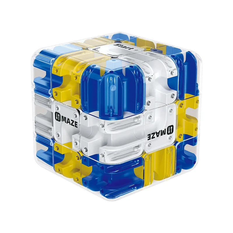 3D Maze Cube Puzzle