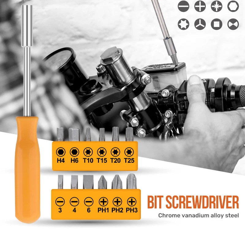 Rotating Ratchet Wrench Set - 57Pcs