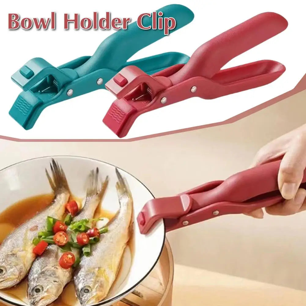 Bowl Holder Tong Clip