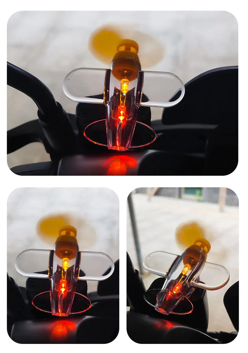 Wind Powered Car LED Decor