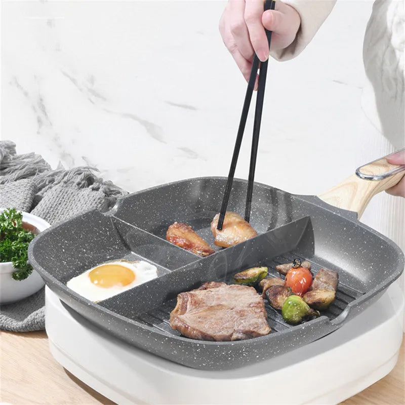 Multifunctional 3 In 1 Non-Stick Frying Pan