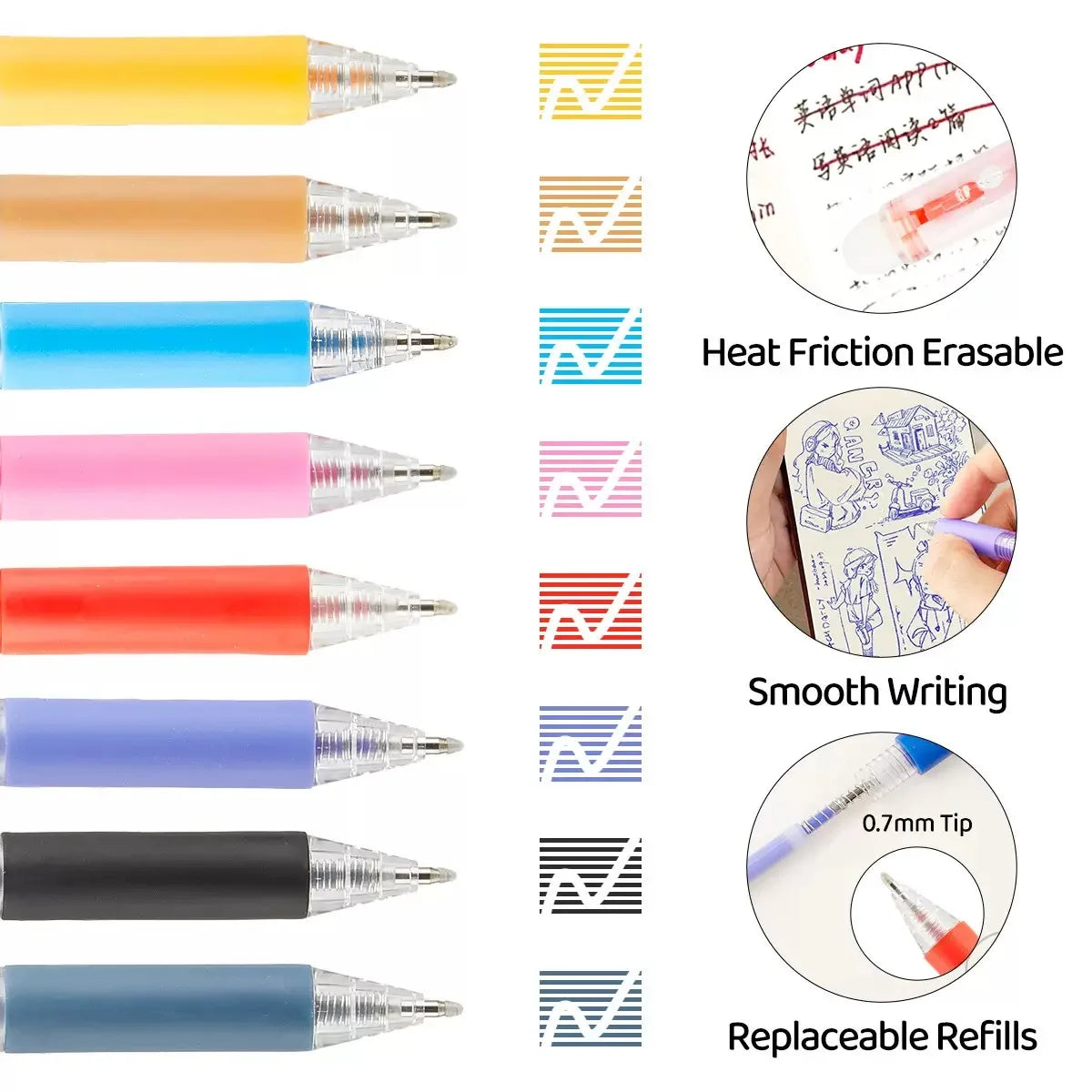 Erasable Gel Pens