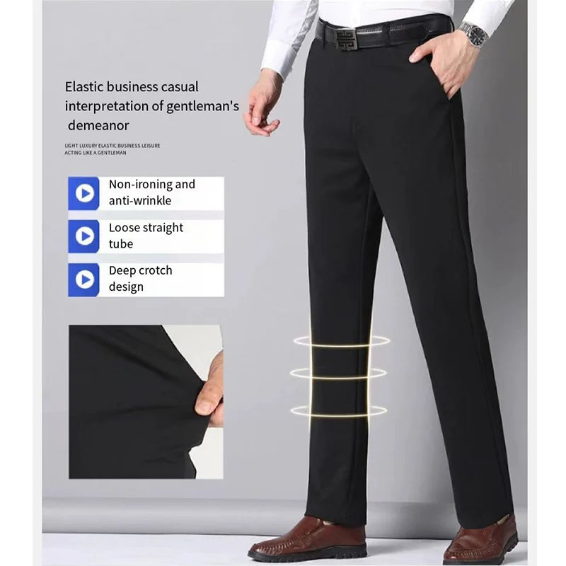 High Elastic Formal Pants