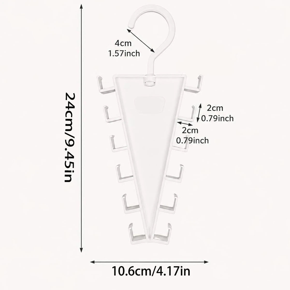 V-Shape Multi Hook Closet Hanger