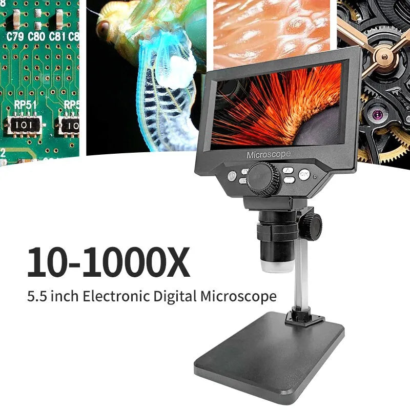 LCD Digital Microscope With Stand