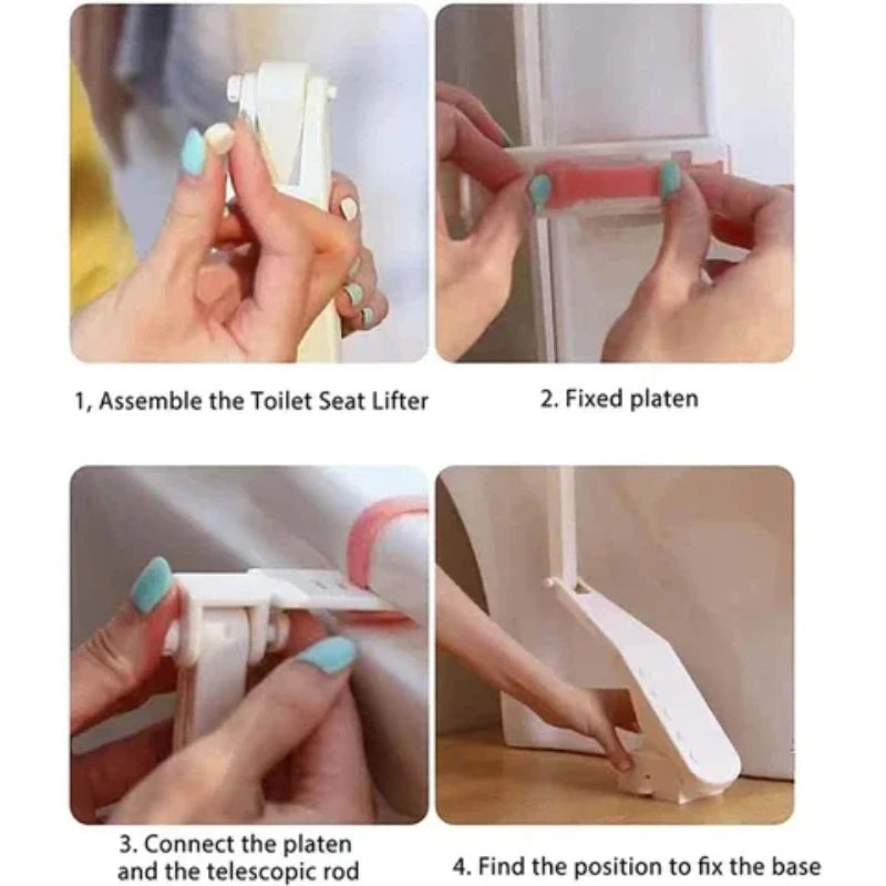 Foot Pedal Toilet Seat Lid Lifter