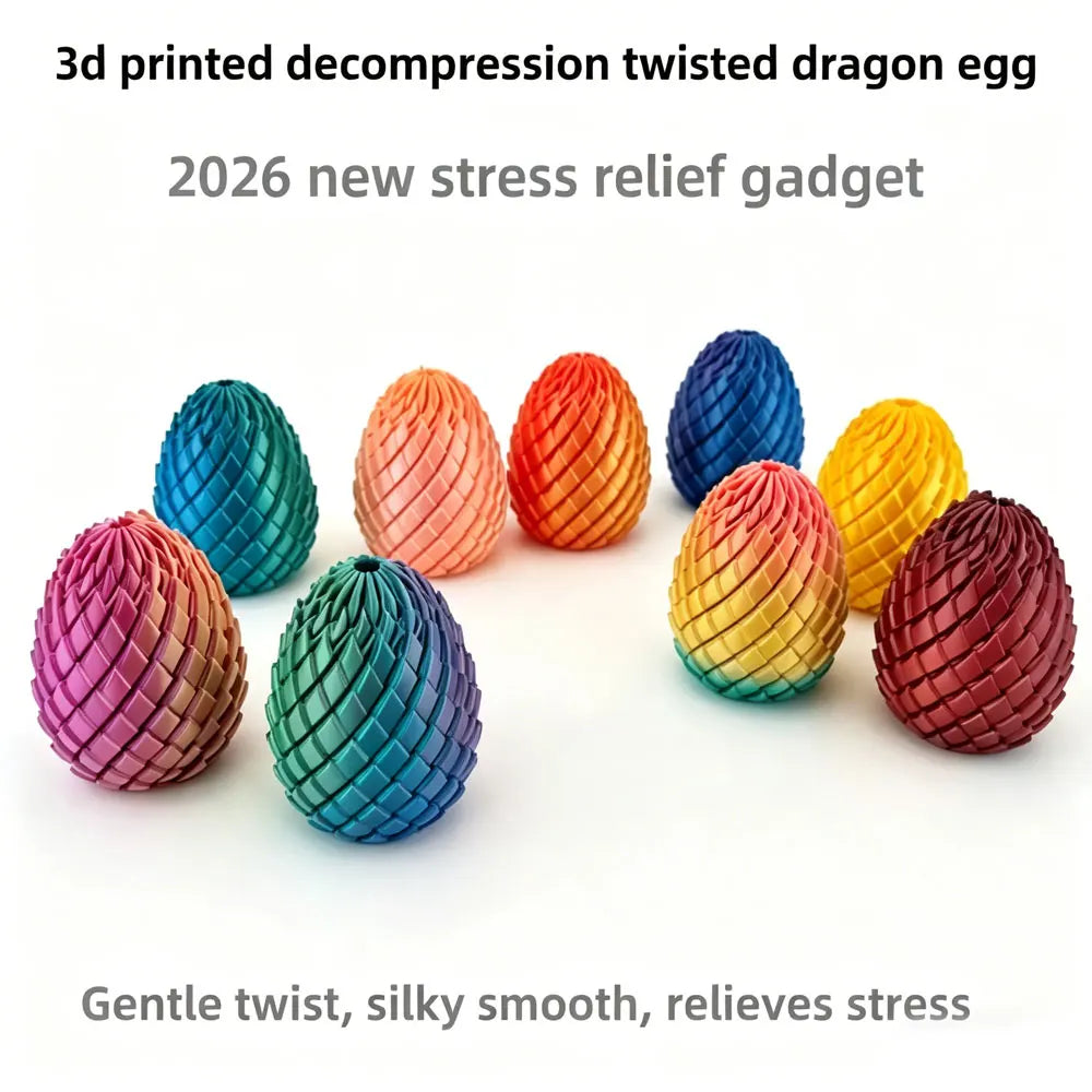 3D Printed Dragon Egg Fidget Toy