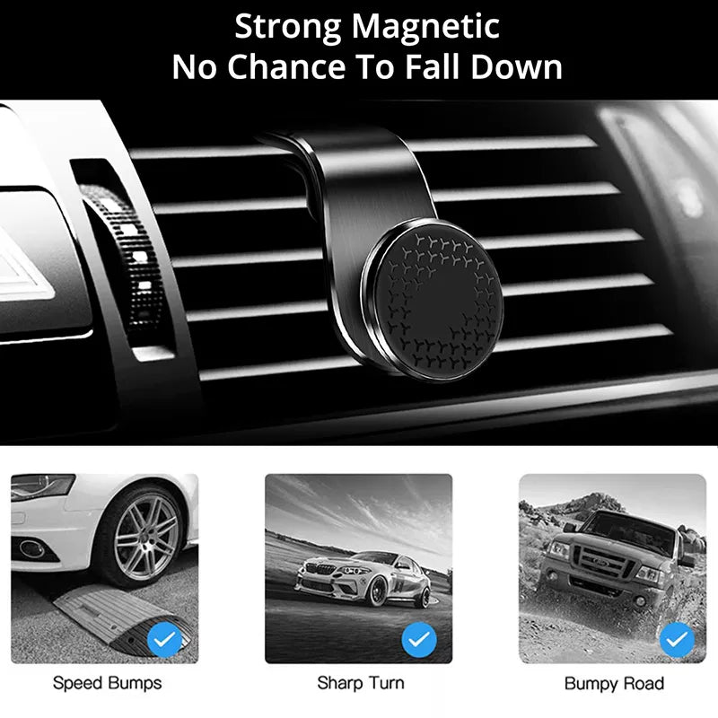 Magnetic Car Air Vent Clip Mobile Holder