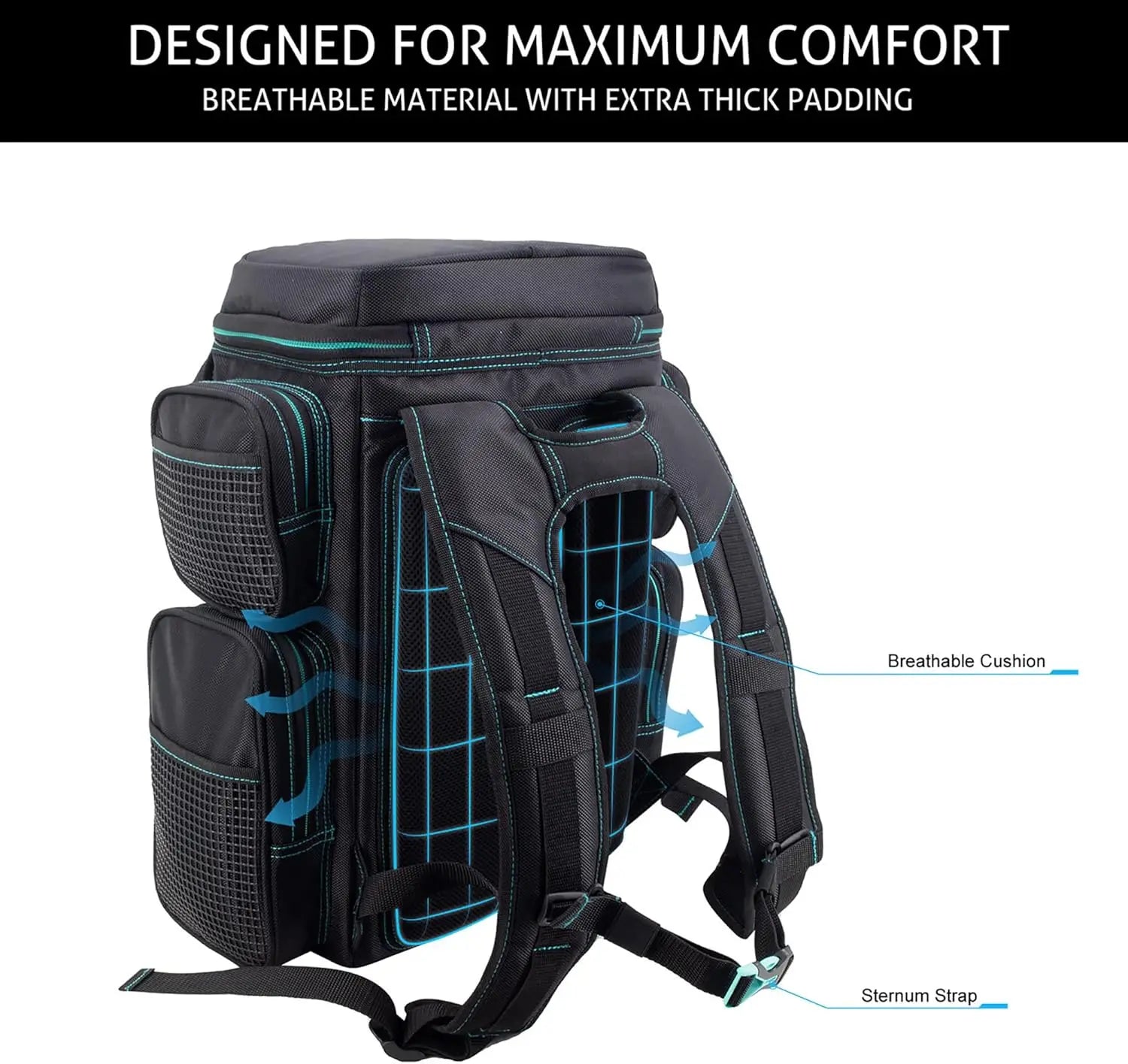 Fishing Drift Tackle Backpack