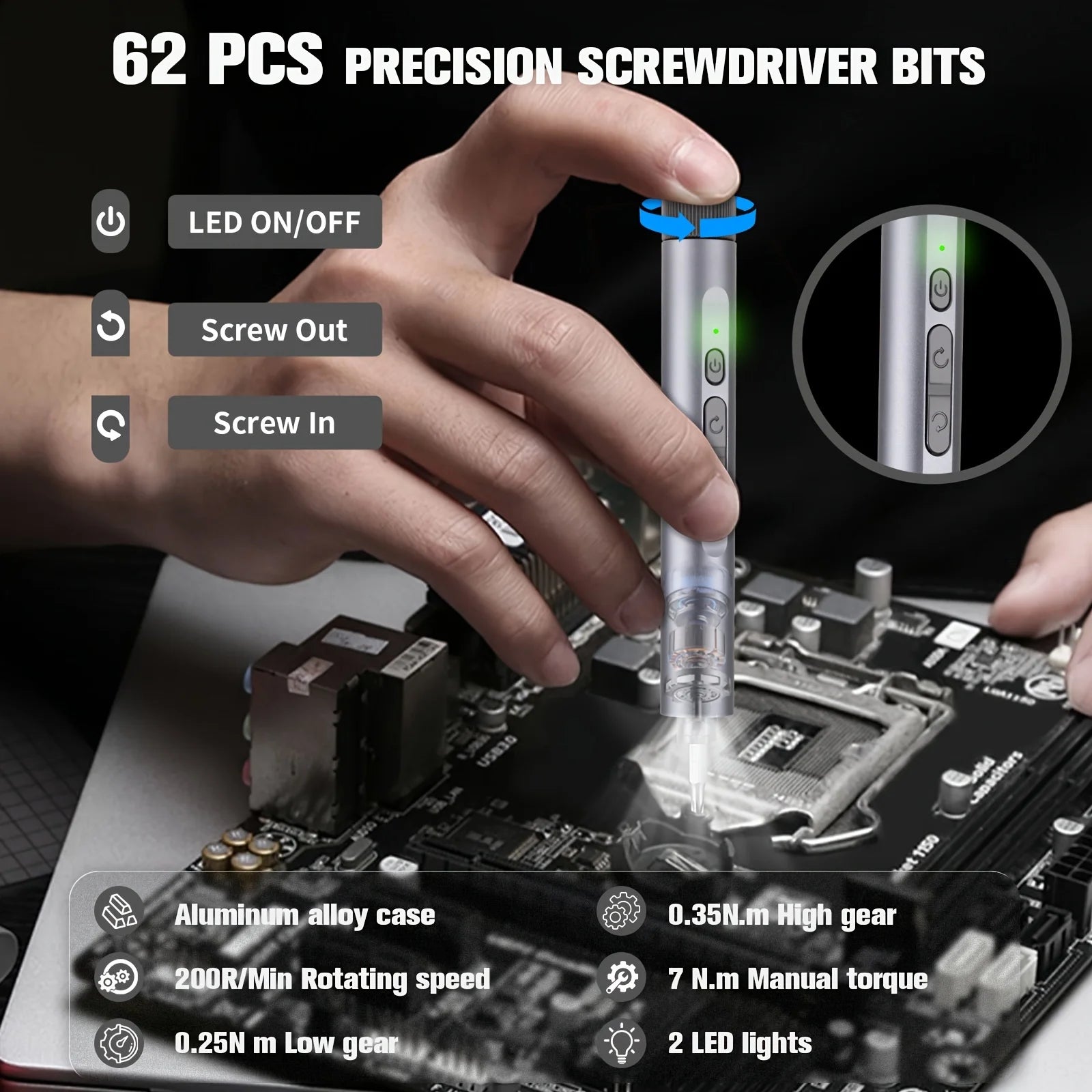 138 In 1 Mini Electric Screwdriver