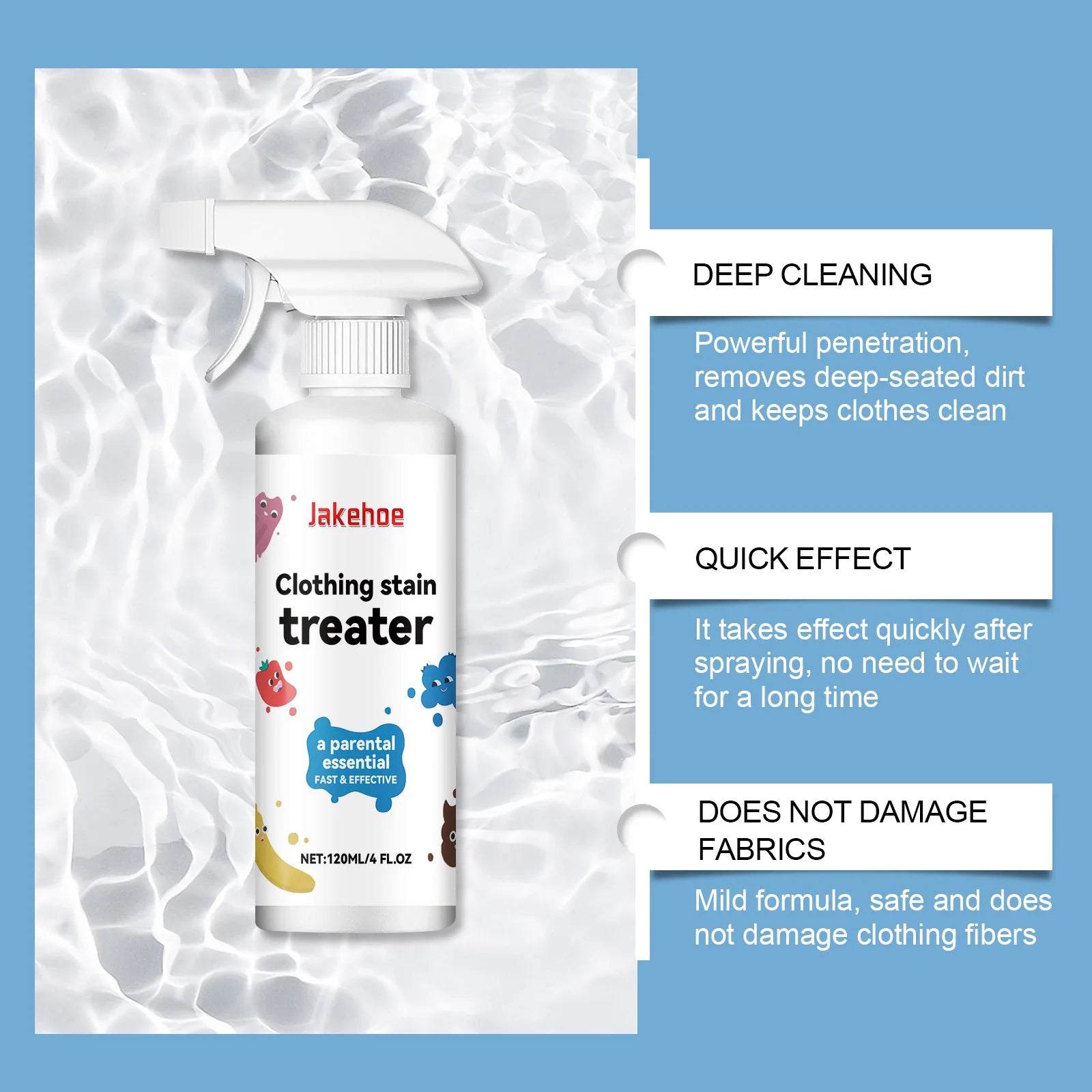 Fabric Stain Treater Spray