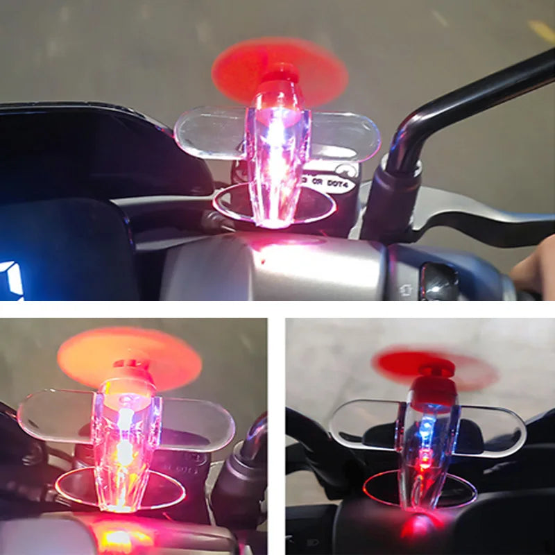 Wind Powered Car LED Decor