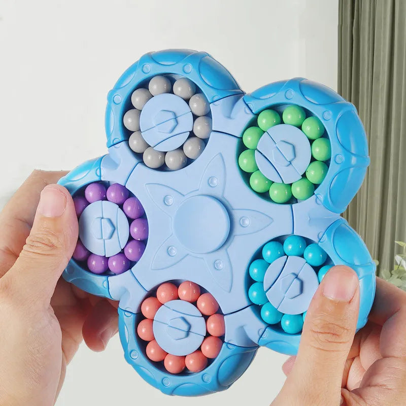 Colorful Rotating Bead Fidget Toy For Kids